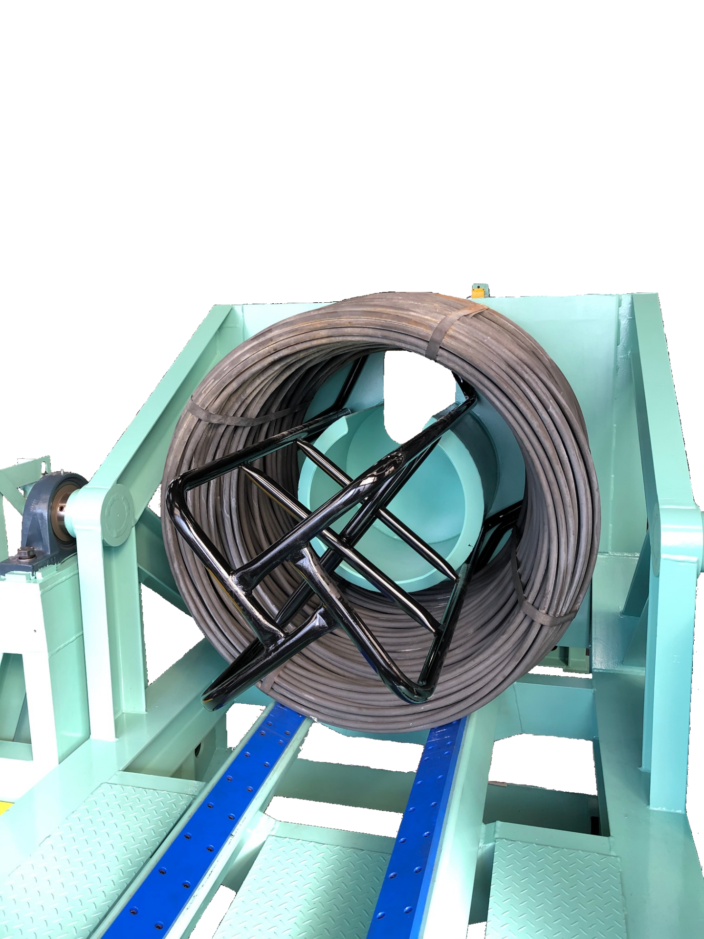Wire Coil Stand Turn-over Equipment 1